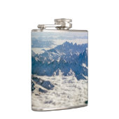 Flasques Montagnes de l'Himalaya sous les nuages - Tibet (Droite)