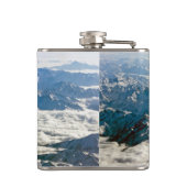 Flasques Montagnes de l'Himalaya sous les nuages - Tibet (Dos)