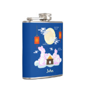 Flasques Moon Rabbit Mooncake Nuages Mooncake Festival à la (Droite)