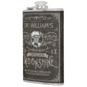 Flasques Moonshine Vintage Médecine de Hillbilly Marron Per (Gauche)