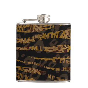Flasques Mosaic Chic Elegant Safari Glam Jungle Imprimer