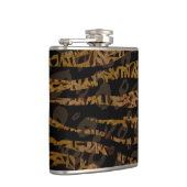 Flasques Mosaic Chic Elegant Safari Glam Jungle Imprimer (Droite)