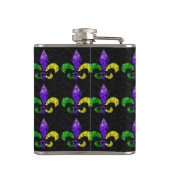 Flasques Mosaic Fleur-de-lis (Dos)