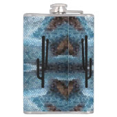 Flasques Mosaïque du désert sud-ouest de Kokopelli 2 (Dos)