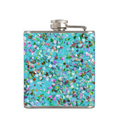 Flasques Mosaïque multicolore Parties scintillant moderne G (Dos)