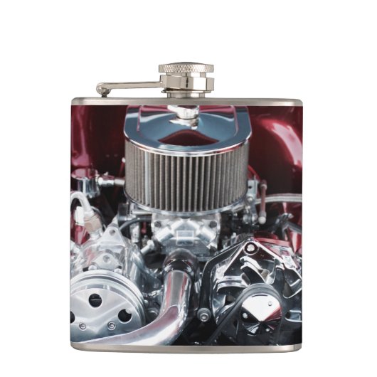 Flasques Moteur de voiture classique (Devant)