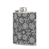 Flasques Motif 1 de tissu de dentelle (Gauche)