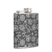 Flasques Motif 1 de tissu de dentelle (Droite)