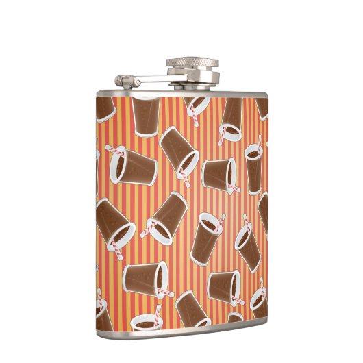 Flasques Motif 2 d'aliments de préparation rapide (Droite)