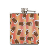 Flasques Motif 2 d'aliments de préparation rapide (Dos)