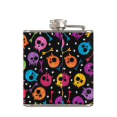 Flasques Motif 2 de crânes (Dos)