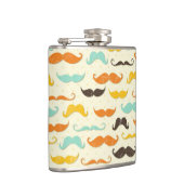 Flasques Motif 3 de moustache (Droite)