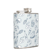 Flasques Motif 3 de nourriture (Droite)