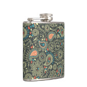 Flasques Motif 3 de Paisley (Droite)