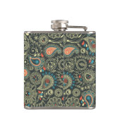 Flasques Motif 3 de Paisley (Dos)