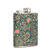 Flasques Motif 3 de Paisley (Droite)