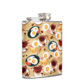 Flasques Motif 3 de petit déjeuner (Droite)