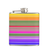 Flasques Motif à bandes multiples (Devant)