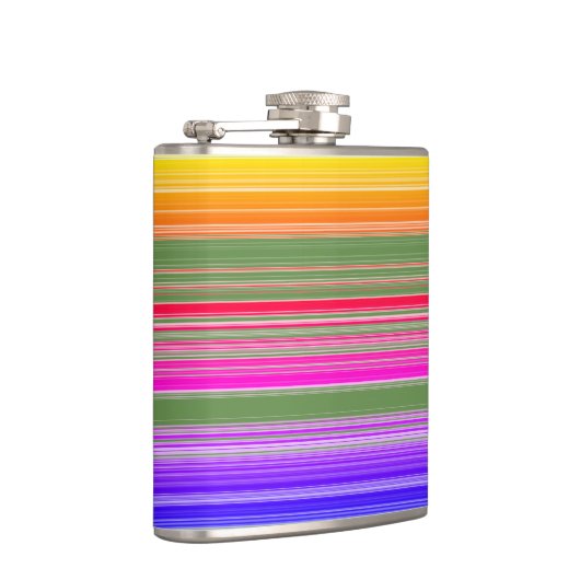 Flasques Motif à bandes multiples (Droite)