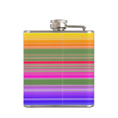 Flasques Motif à bandes multiples (Dos)