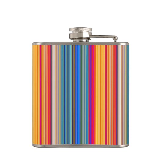 Flasques Motif à bandes multiples (Dos)