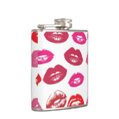 Flasques Motif à bouche rouge Personnalisé (Droite)