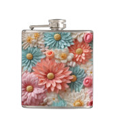 Flasques Motif à fleurs Pastel (Devant)