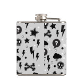 Flasques Motif à la mode (Dos)