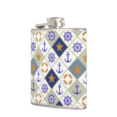 Flasques Motif à thème marin 2 (Gauche)