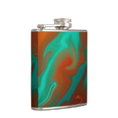 Flasques motif abstrait. (Droite)