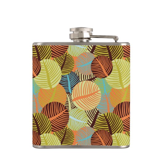 Flasques Motif abstrait (Dos)