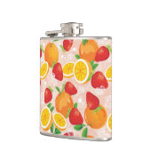 Flasques Motif abstrait avec la fraise (Gauche)