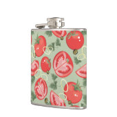 Flasques Motif abstrait avec la tomate (Gauche)