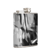 Flasques Motif Abstrait Black White (Droite)