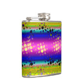 Flasques Motif Abstrait coloré (Droite)