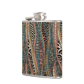 Flasques Motif abstrait dans le style ethnique (Gauche)