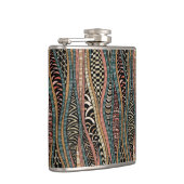 Flasques Motif abstrait dans le style ethnique (Droite)