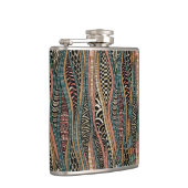 Flasques Motif abstrait dans le style ethnique (Droite)