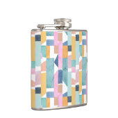 Flasques Motif abstrait de forme d'aquarelle (Droite)