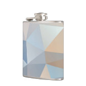 Flasques Motif abstrait frais de triangle (Gauche)