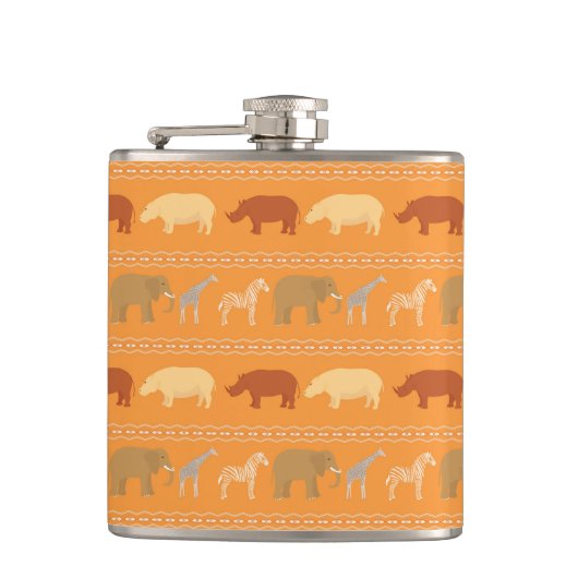 Flasques Motif africain (Devant)