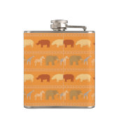 Flasques Motif africain (Dos)
