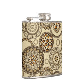 Flasques Motif africain 3 de peau de guépard (Droite)