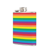 Flasques Motif arc-en-ciel simple (Gauche)