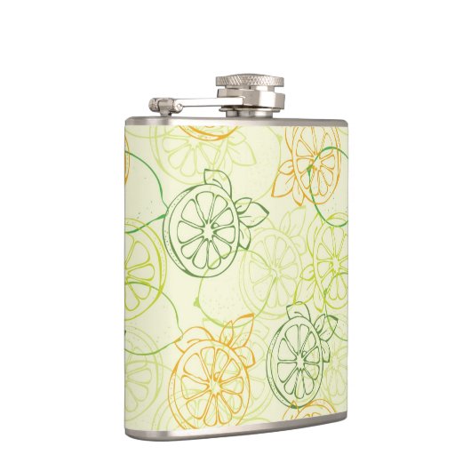 Flasques Motif au citron (Droite)