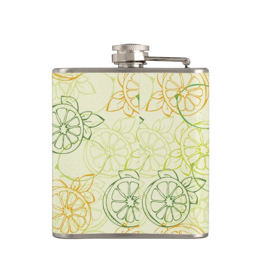 Flasques Motif au citron (Dos)