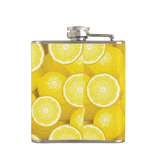 Flasques Motif au citron 2 (Dos)