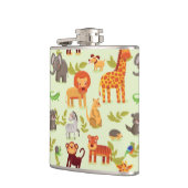 Flasques Motif avec des animaux de bande dessinée (Gauche)