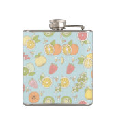 Flasques Motif avec des fruits et des baies (Dos)