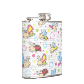Flasques motif avec des insectes (Droite)